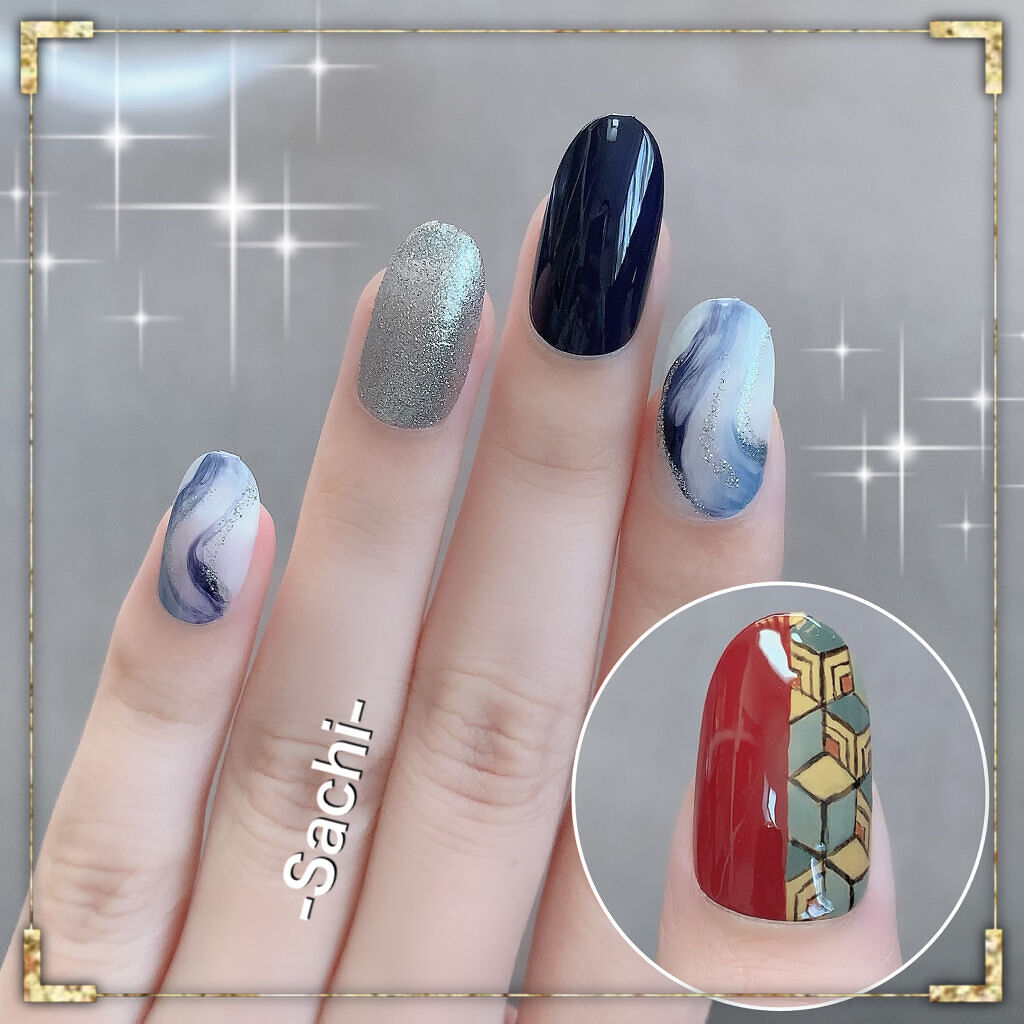 カラフルネイルズ/キャンメイク/マニキュアを使ったクチコミ（2枚目）