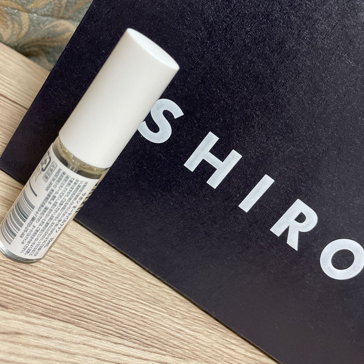 サボン オードパルファン ミニサイズ 10ml/SHIRO/香水(レディース)を使ったクチコミ（2枚目）