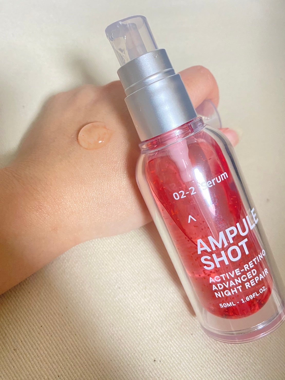 アクティブレチノ アドバンスト ナイトリペア セラム/AMPULE SHOT/美容液を使ったクチコミ(1枚目)