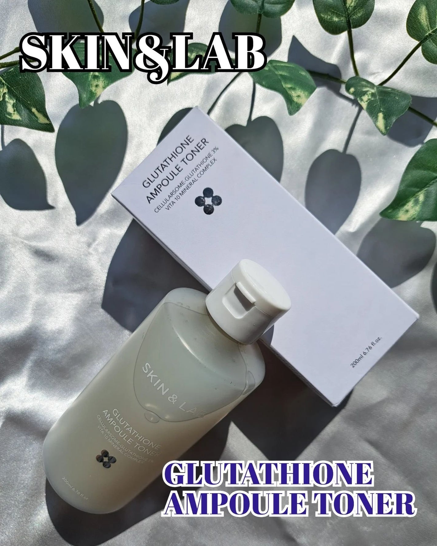 グルタチオンアンプルトナー/SKIN&LAB/化粧水を使ったクチコミ(1枚目)