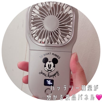 ハンディファン/CICIBELLA/その他を使ったクチコミ(3枚目)