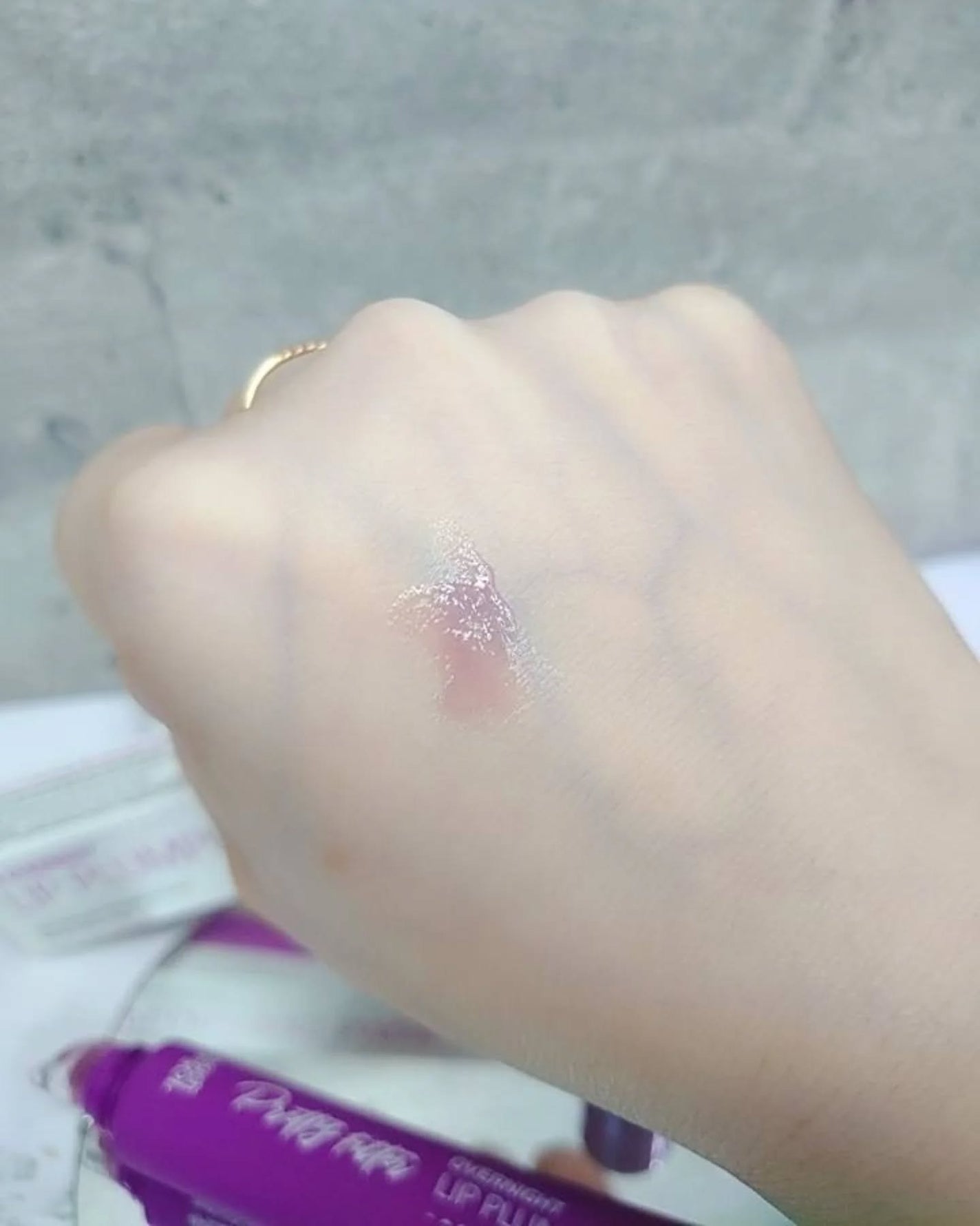 プリティフィルターオーバーナイトリッププランピングマスク/touch in SOL /リップマスクを使ったクチコミ(4枚目)