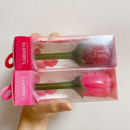 プロマンスリップカラーシャイン/LABIOTTE/口紅を使ったクチコミ(5枚目)