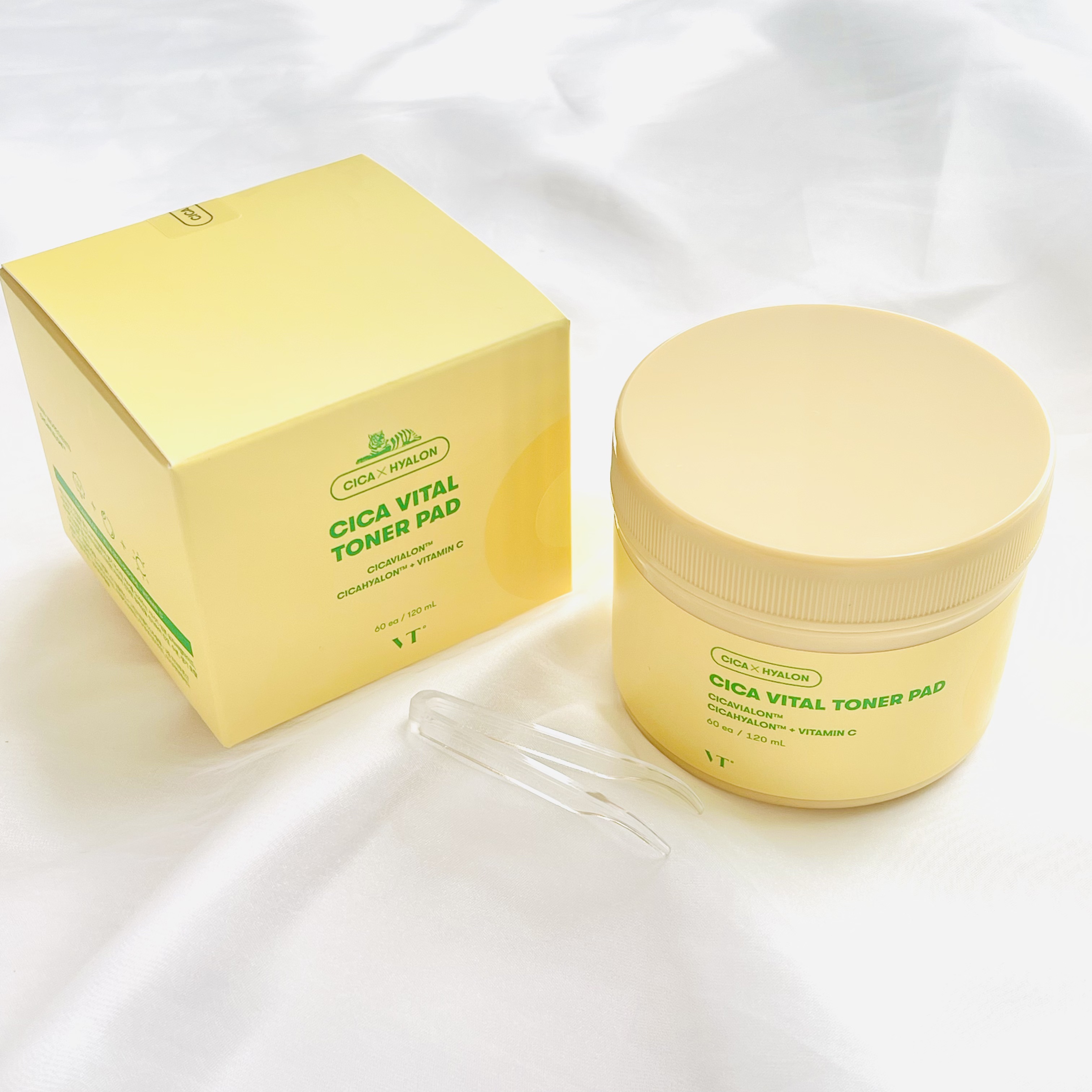 CICA バイタルトナーパット/VT/トナーパッドを使ったクチコミ（1枚目）