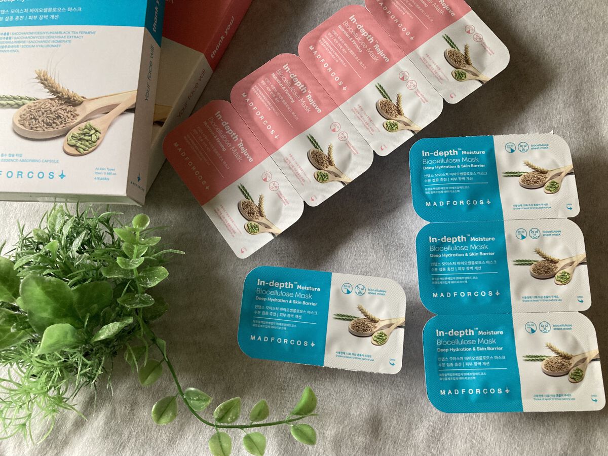 インデップス™モイスチャーバイオセルロースマスク/MADFORCOS/シートマスク・パックを使ったクチコミ（1枚目）