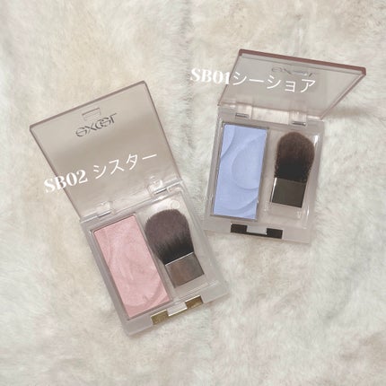 シームレストーン ブラッシュ/excel/パウダーチークを使ったクチコミ(2枚目)