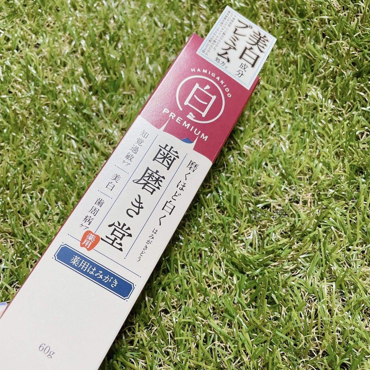 歯磨き堂 薬用ホワイトニングペースト プレミアム/歯磨き堂/歯磨き粉を使ったクチコミ（1枚目）