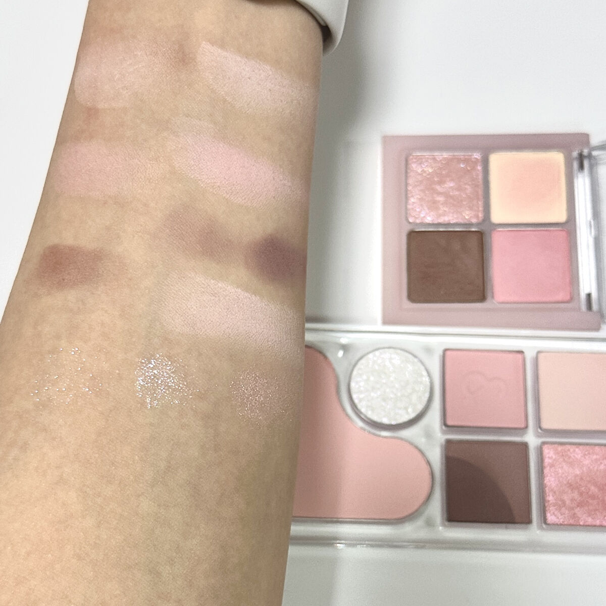 ベターザンアイズ ミルクシリーズ/rom&nd/アイシャドウパレットを使ったクチコミ（3枚目）