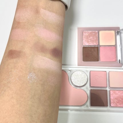 ベターザンアイズ ミルクシリーズ/rom&nd/アイシャドウパレットを使ったクチコミ(3枚目)