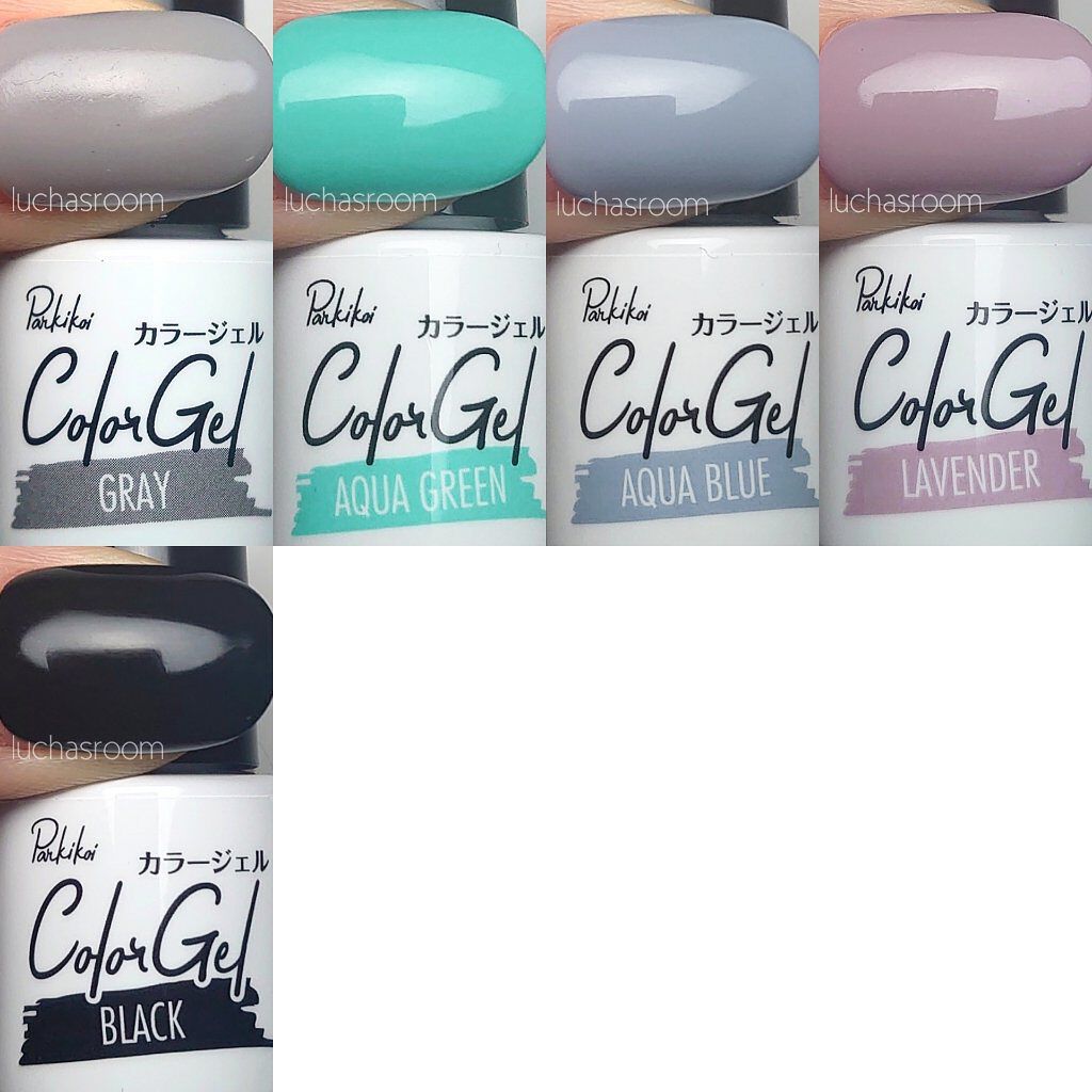 パル カラージェル グレー/キャンドゥ/ジェルネイルを使ったクチコミ（3枚目）