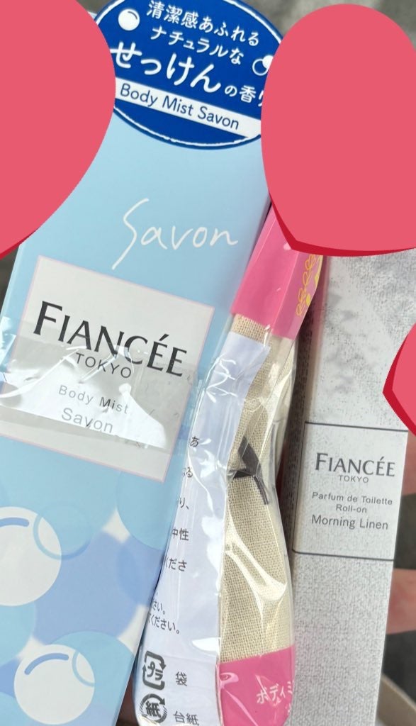 ボディミスト シャボン/フィアンセ/香水(レディース)を使ったクチコミ(1枚目)