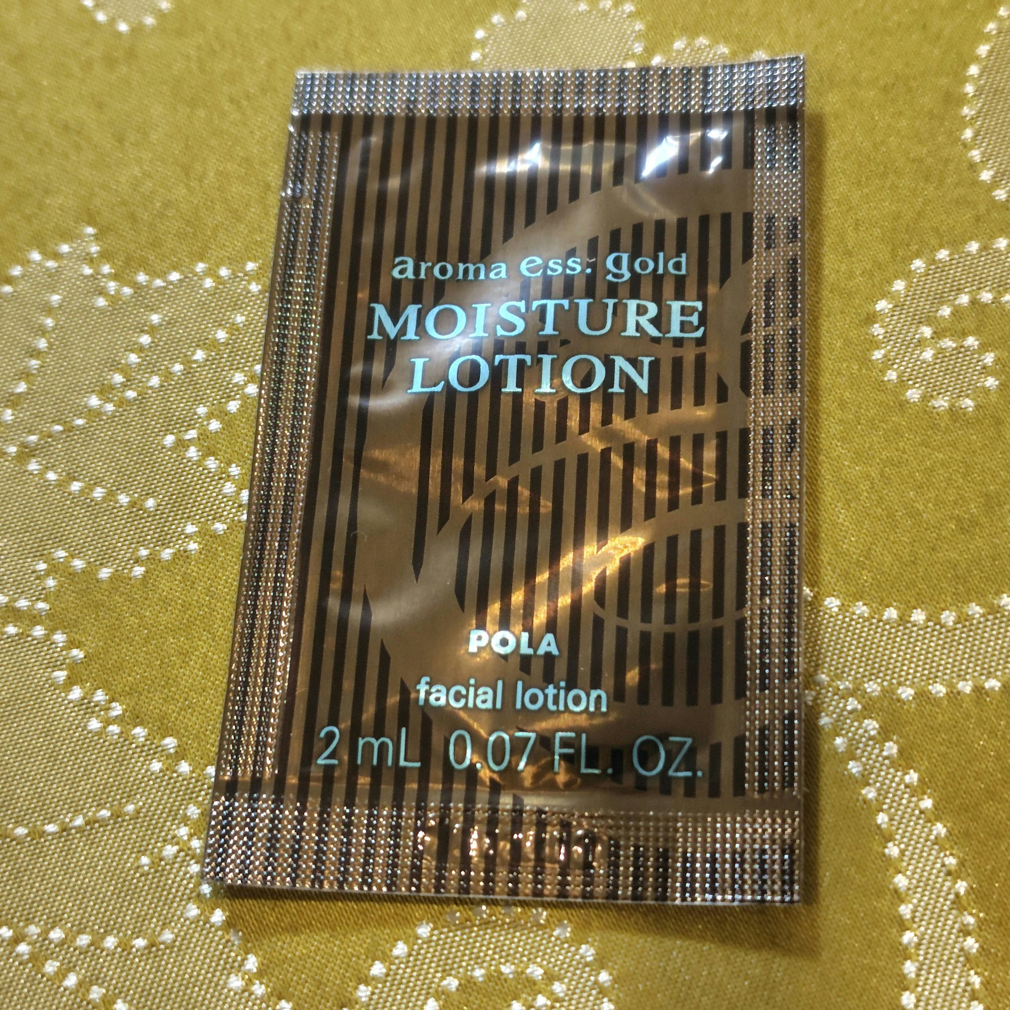 アロマエッセゴールド モイスチャーローション/aroma ess./化粧水を使ったクチコミ（1枚目）