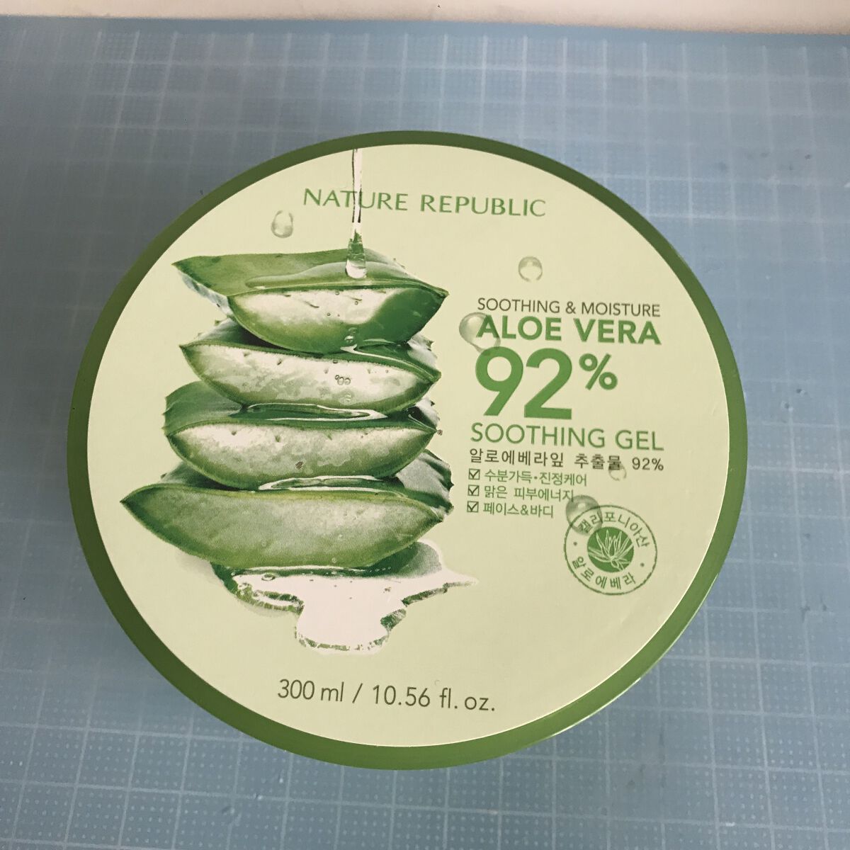 マイルド＆モイスチャーアロエジェル/ネイチャーリパブリック/ボディローションを使ったクチコミ（1枚目）