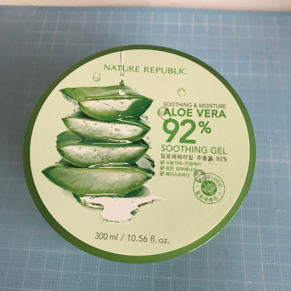 マイルド&モイスチャーアロエジェル/ネイチャーリパブリック/ボディローションを使ったクチコミ(1枚目)