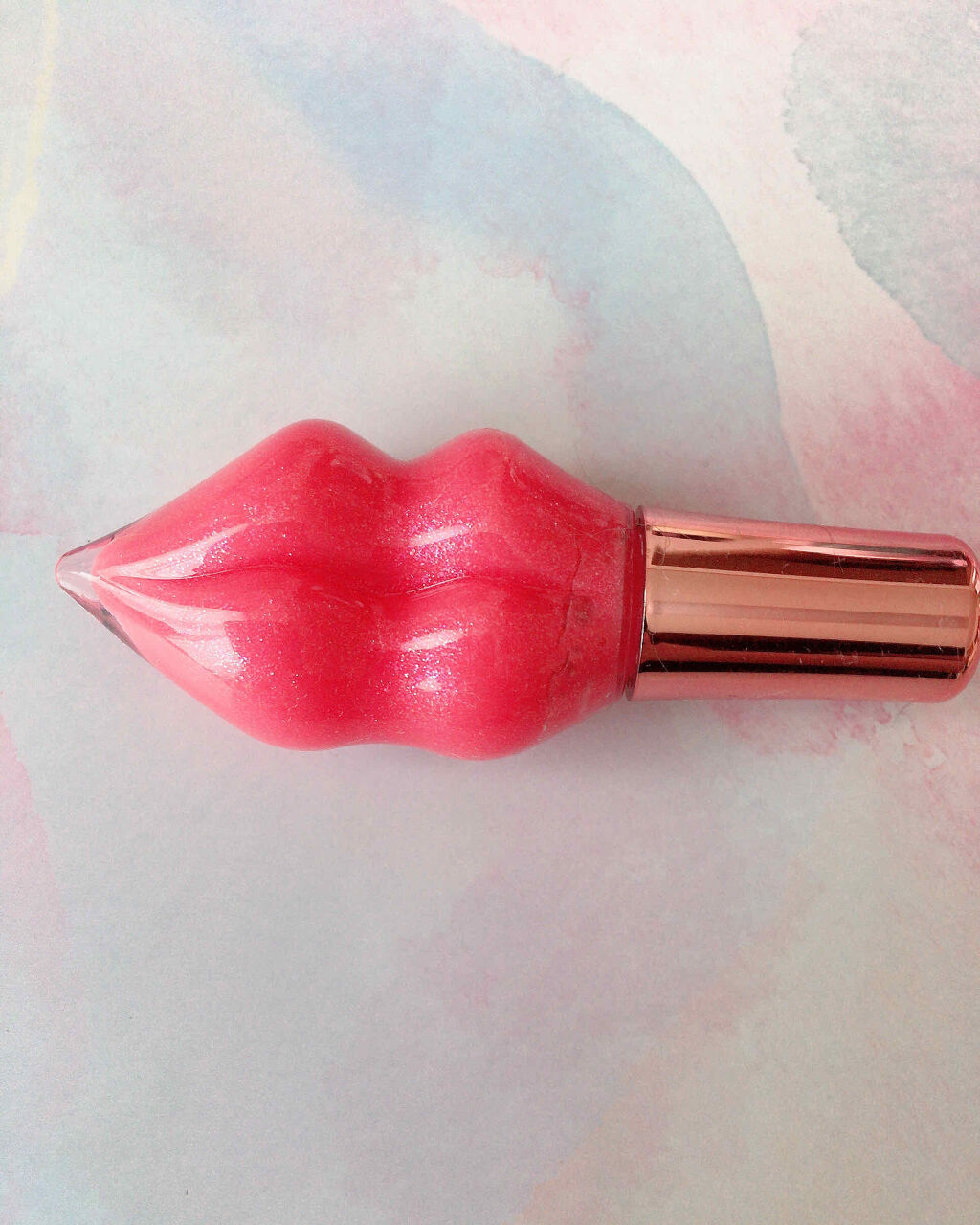 メルティーリップセラム/プランプピンク/リップグロスを使ったクチコミ（2枚目）