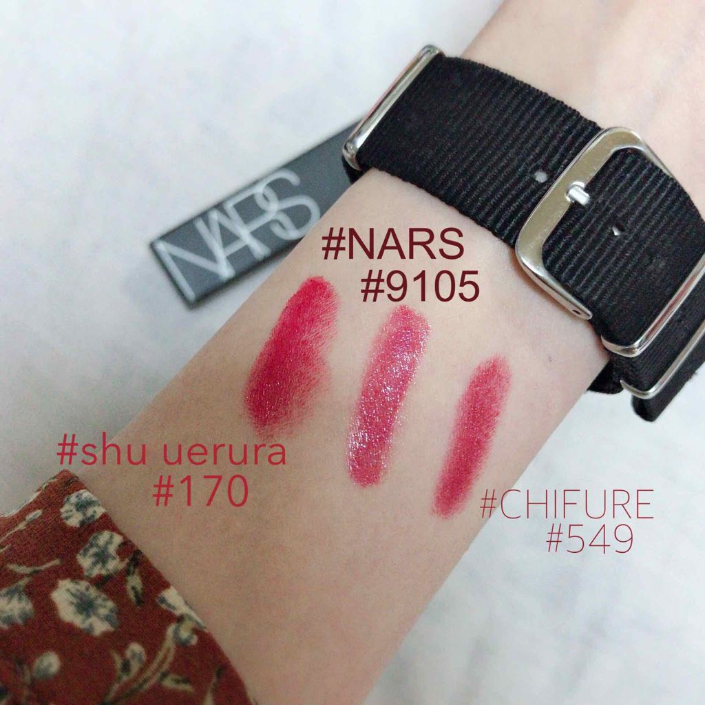 ベルベットグロスリップペンシル/NARS/リップライナーを使ったクチコミ（2枚目）