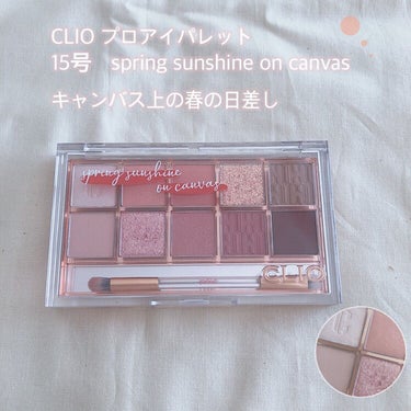 プロ アイ パレット/CLIO/パウダーアイシャドウを使ったクチコミ（1枚目）