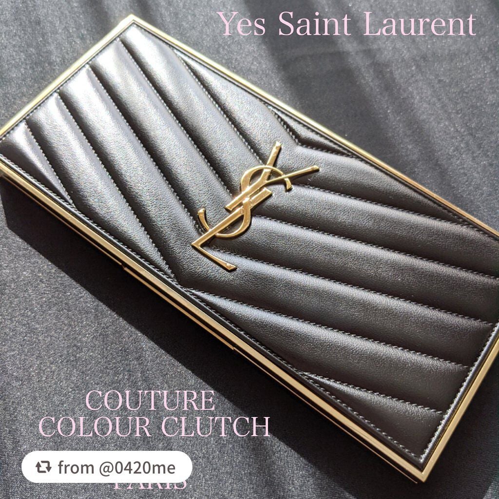 クチュール カラー クラッチ/YVES SAINT LAURENT BEAUTE/アイシャドウパレットを使ったクチコミ(2枚目)