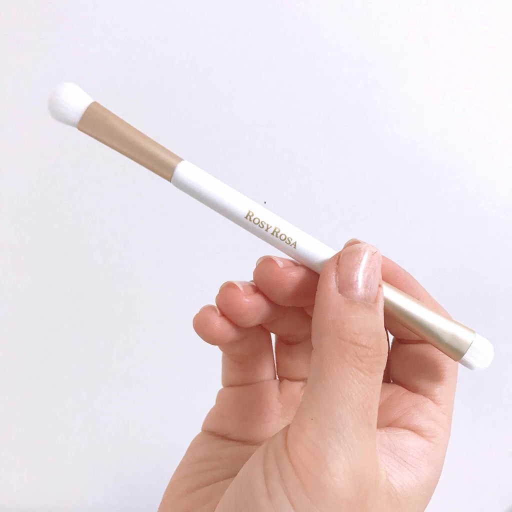 アイブロウブラシ(ダブルタイプ)Mi PK/ロージーローザ/メイクブラシを使ったクチコミ(1枚目)