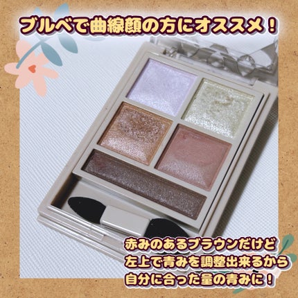 パノラマデザイン アイパレット/Visée/アイシャドウパレットを使ったクチコミ(2枚目)
