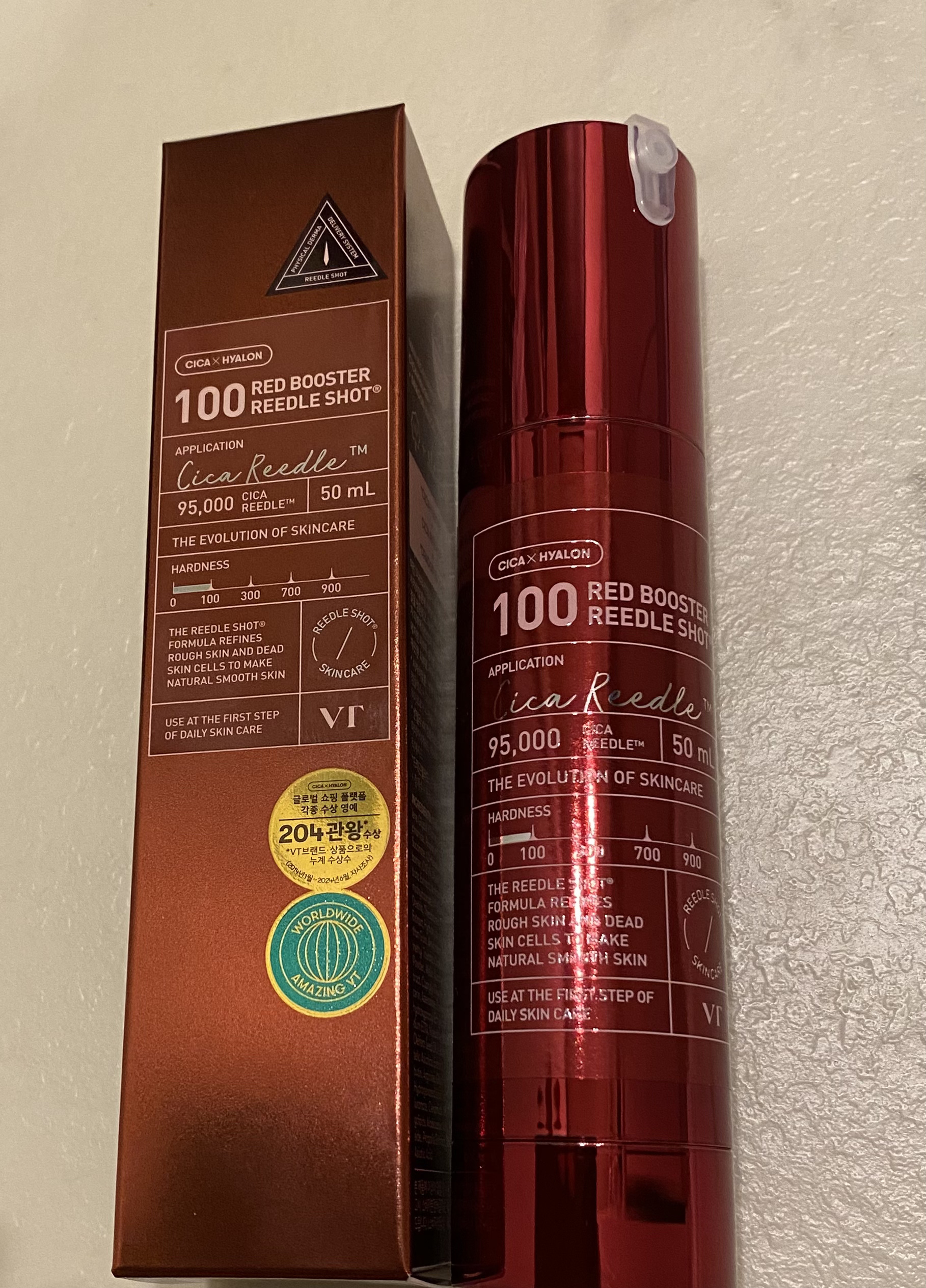 レッドブースター リードルショット100/VT/ブースター・導入液を使ったクチコミ（1枚目）