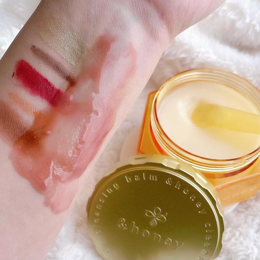 アンドハニー クレンジングバーム クリア/&honey/クレンジングバームを使ったクチコミ(4枚目)