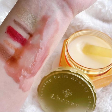 アンドハニー クレンジングバーム クリア/&honey/クレンジングバームを使ったクチコミ(4枚目)