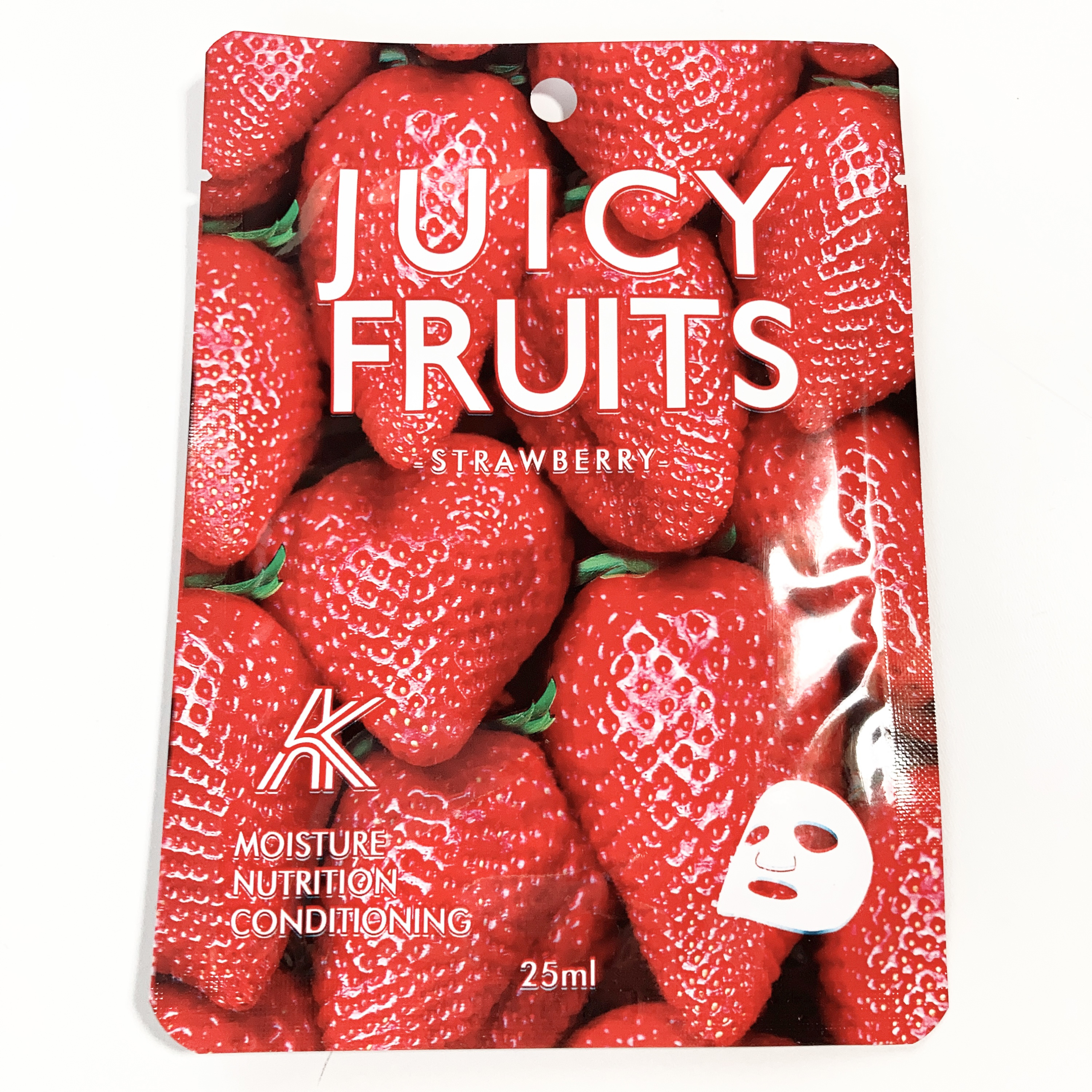 JUICY FRUITS FACIAL ESSENCE MASK STRAWBERRY/ASAHISHOJI/シートマスク・パックを使ったクチコミ（1枚目）