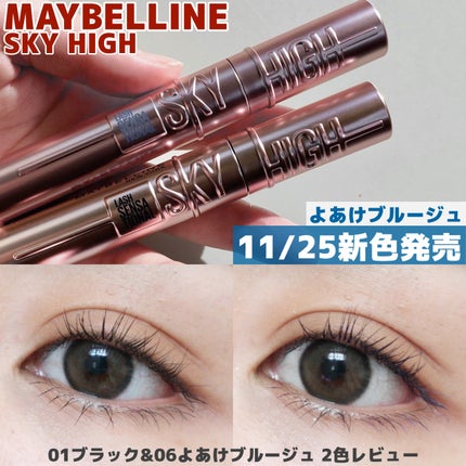 スカイハイ/MAYBELLINE NEW YORK/マスカラを使ったクチコミ(1枚目)