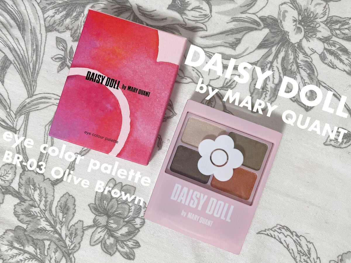 デイジードール アイカラー パレット/DAISY DOLL by MARY QUANT/アイシャドウパレットを使ったクチコミ(2枚目)