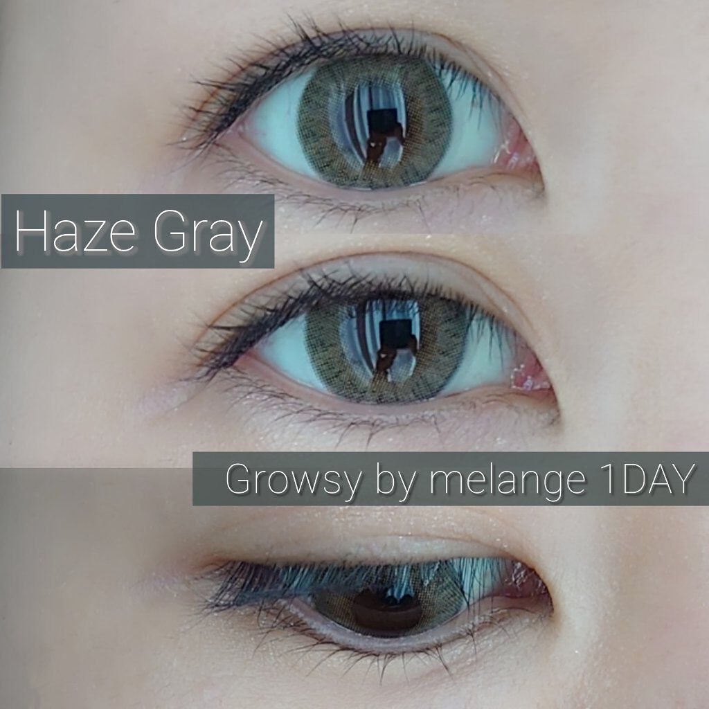 Glowsy by melange　1day/Glowsy by melange/ワンデー（１DAY）カラコンを使ったクチコミ（1枚目）