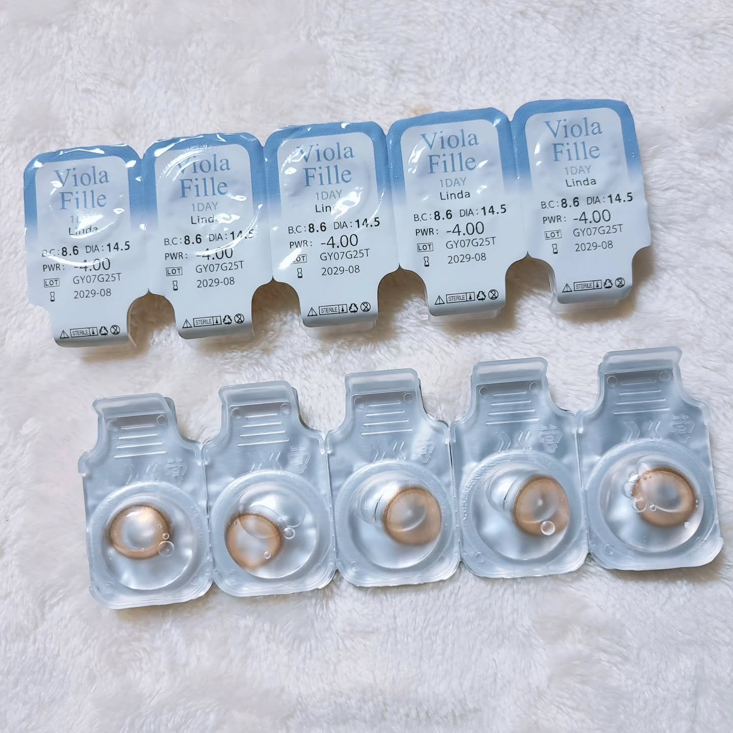 ViolaFille/ViolaFille/ワンデー（１DAY）カラコンを使ったクチコミ（3枚目）