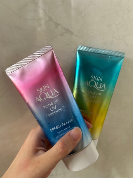 スキンアクア トーンアップUVエッセンス/スキンアクア/日焼け止めクリームを使ったクチコミ(1枚目)