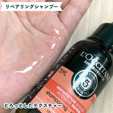 ファイブハーブスリペアリングシャンプー／コンディショナー/L'OCCITANE/シャンプー・コンディショナーを使ったクチコミ（3枚目）