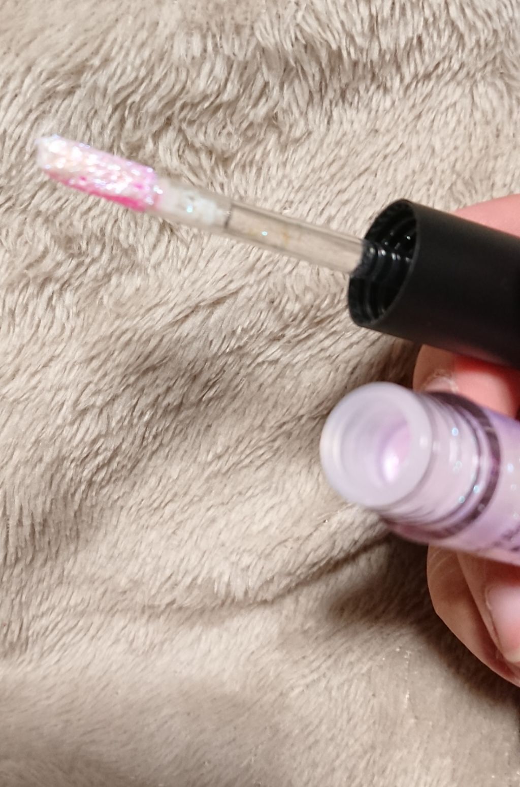 ジェムグリッターグロス/Witch's Pouch/リップグロスを使ったクチコミ（2枚目）