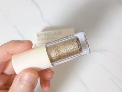 INSTA-PARTY GLITTER LINER/SHEGLAM/グリッターを使ったクチコミ(6枚目)