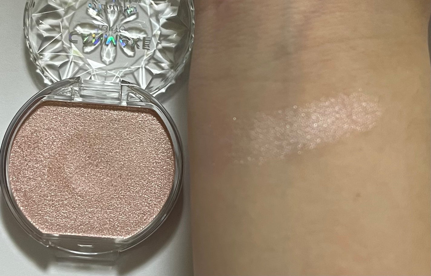 むにゅっとハイライター/キャンメイク/クリームハイライトを使ったクチコミ(3枚目)