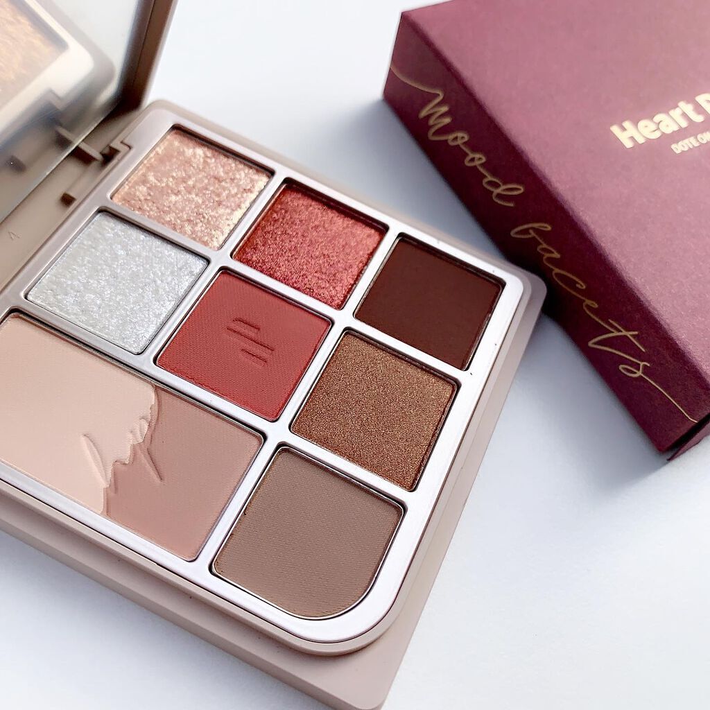 ドットオンムードアイパレット/Heart Percent/アイシャドウパレットを使ったクチコミ（1枚目）