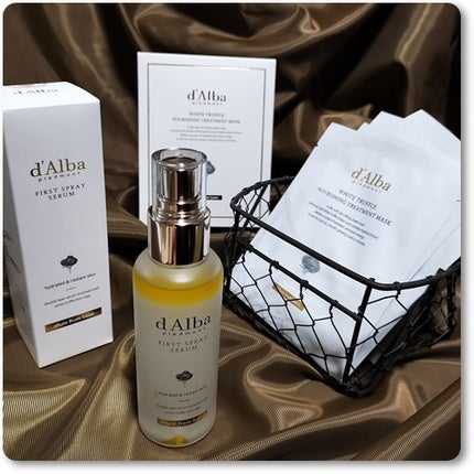 ダルバ ホワイトトリュフファーストスプレーセラム/ダルバ/ミスト状化粧水を使ったクチコミ(1枚目)