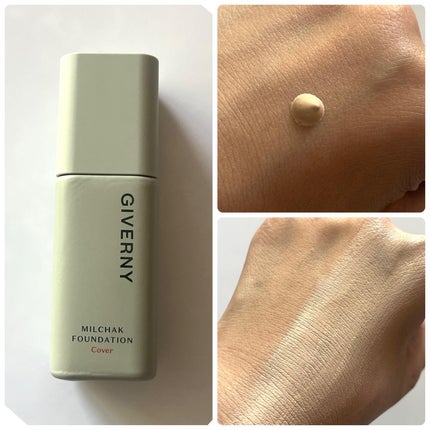 密着カバーファンデーション/GIVERNY/リキッドファンデーションを使ったクチコミ(5枚目)