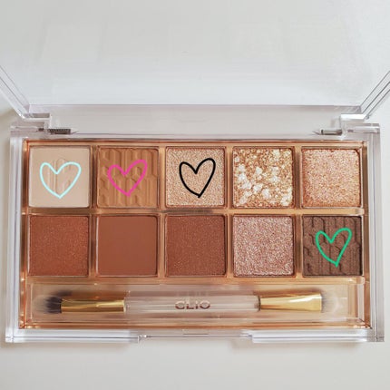 プロ アイ パレット/CLIO/アイシャドウパレットを使ったクチコミ(2枚目)