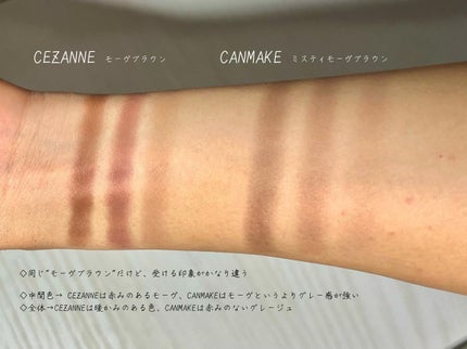 ノーズ&アイブロウパウダー/CEZANNE/パウダーアイブロウを使ったクチコミ(3枚目)