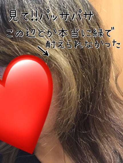 エンシェールズカラーバター/エンシェールズ/ヘアカラーを使ったクチコミ(4枚目)