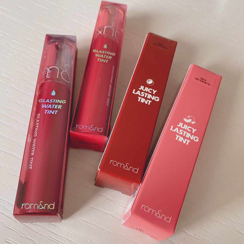 ジューシーラスティングティント/rom&nd/リップティントを使ったクチコミ（1枚目）