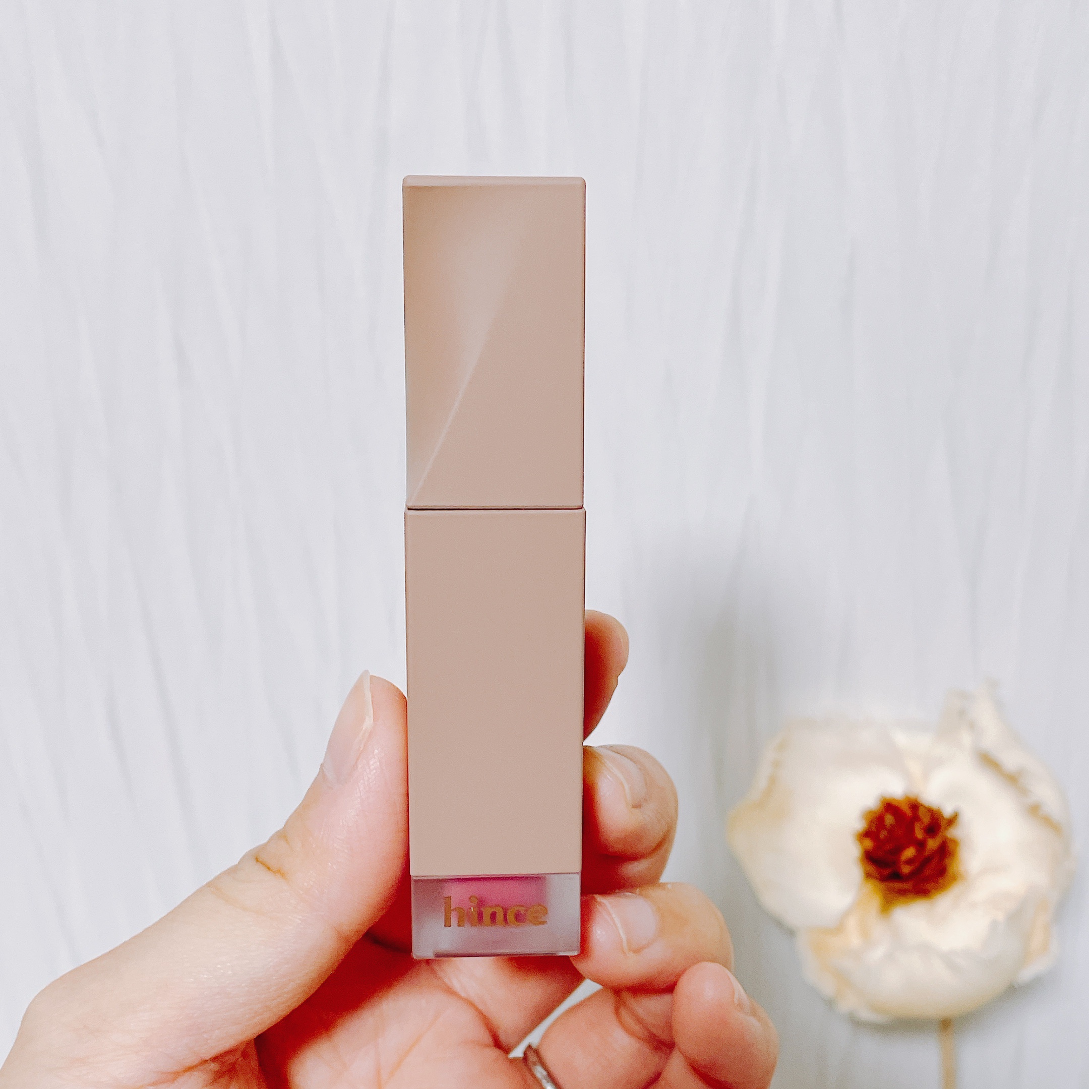 ムードインハンサーリキッドマット/hince/口紅を使ったクチコミ（3枚目）