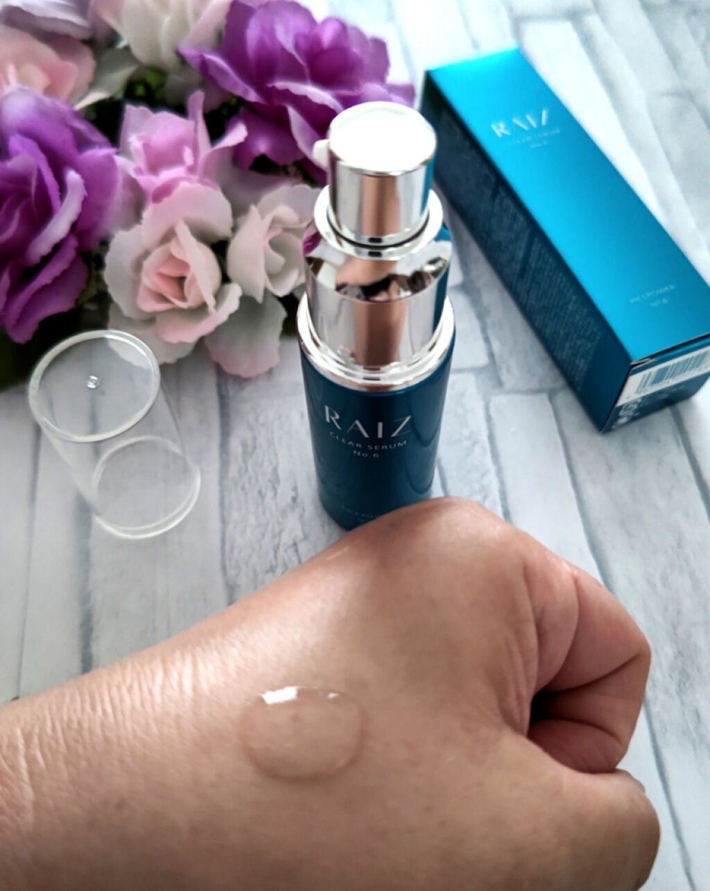 クリアセラムNo.6/RAIZ/美容液を使ったクチコミ（2枚目）