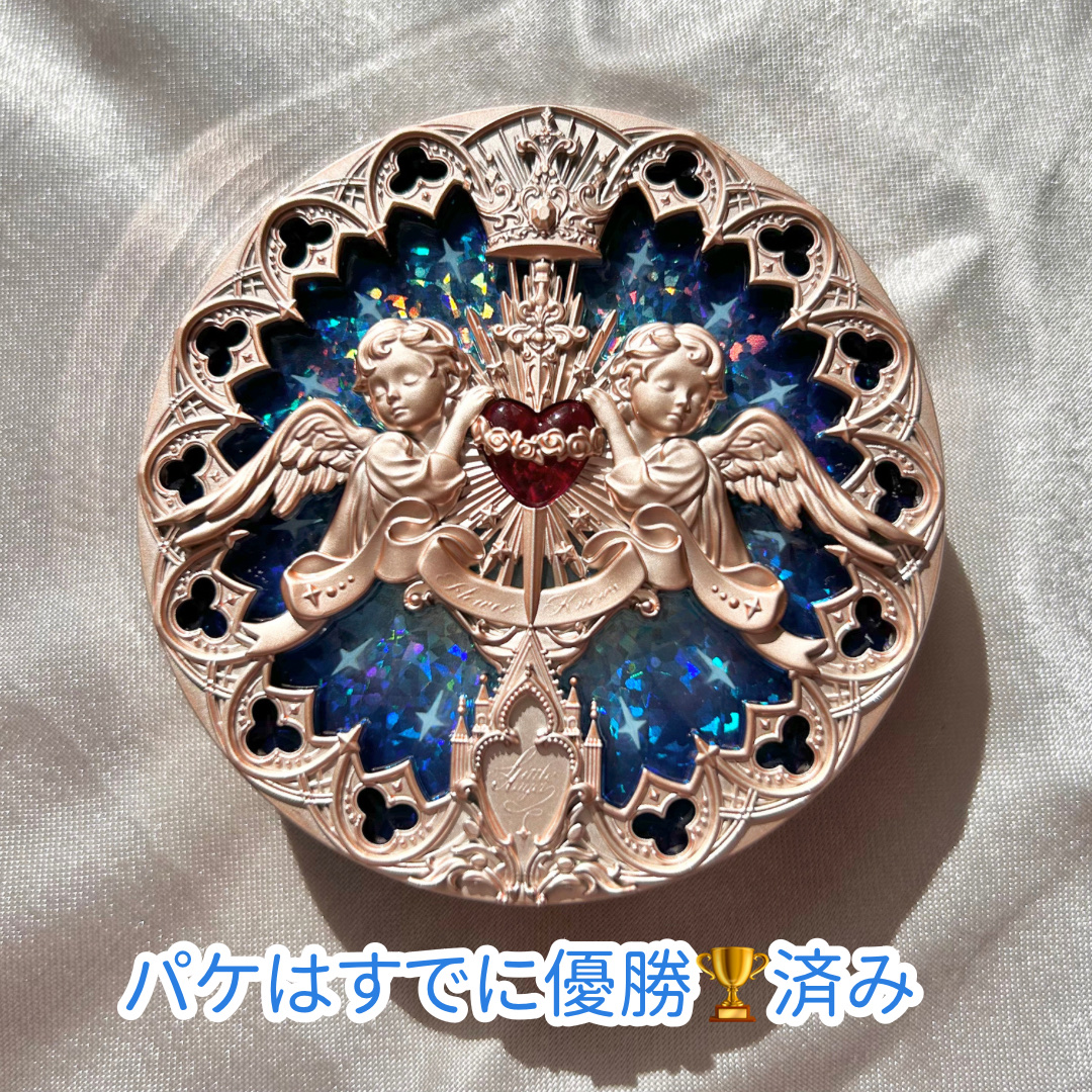 リトルエンジェル ハイライター ムーンリバー（月の河）/FlowerKnows/パウダーハイライトを使ったクチコミ（2枚目）