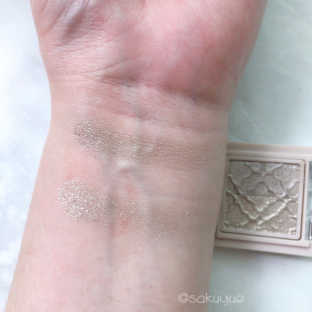 リシェ ダズリング デュオ アイズ/Visée/アイシャドウパレットを使ったクチコミ（2枚目）