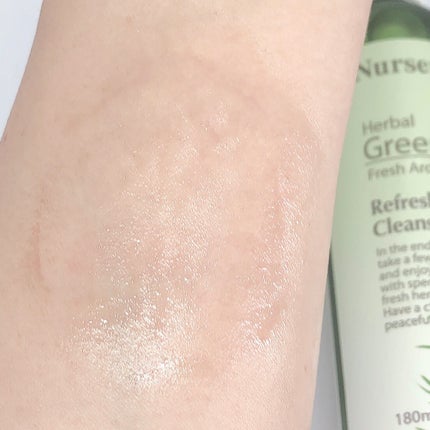 リフレッシングクレンジングオイル ハーバルグリーンティー/Nursery(ナーセリー)/オイルクレンジングを使ったクチコミ(6枚目)