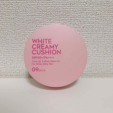 WHITE CREAMY CUSHION(ウユファンデ)/G9SKIN/化粧下地を使ったクチコミ（1枚目）